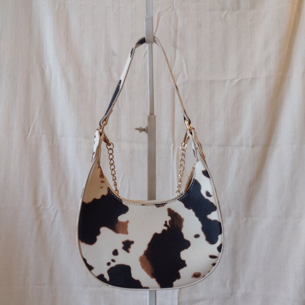 Cow Print Handbag